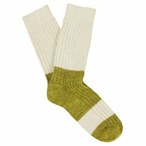 Men Melange Block Socks