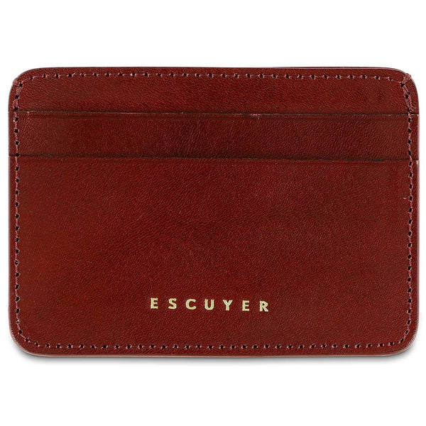 Cardholder - Burgundy - Escuyer