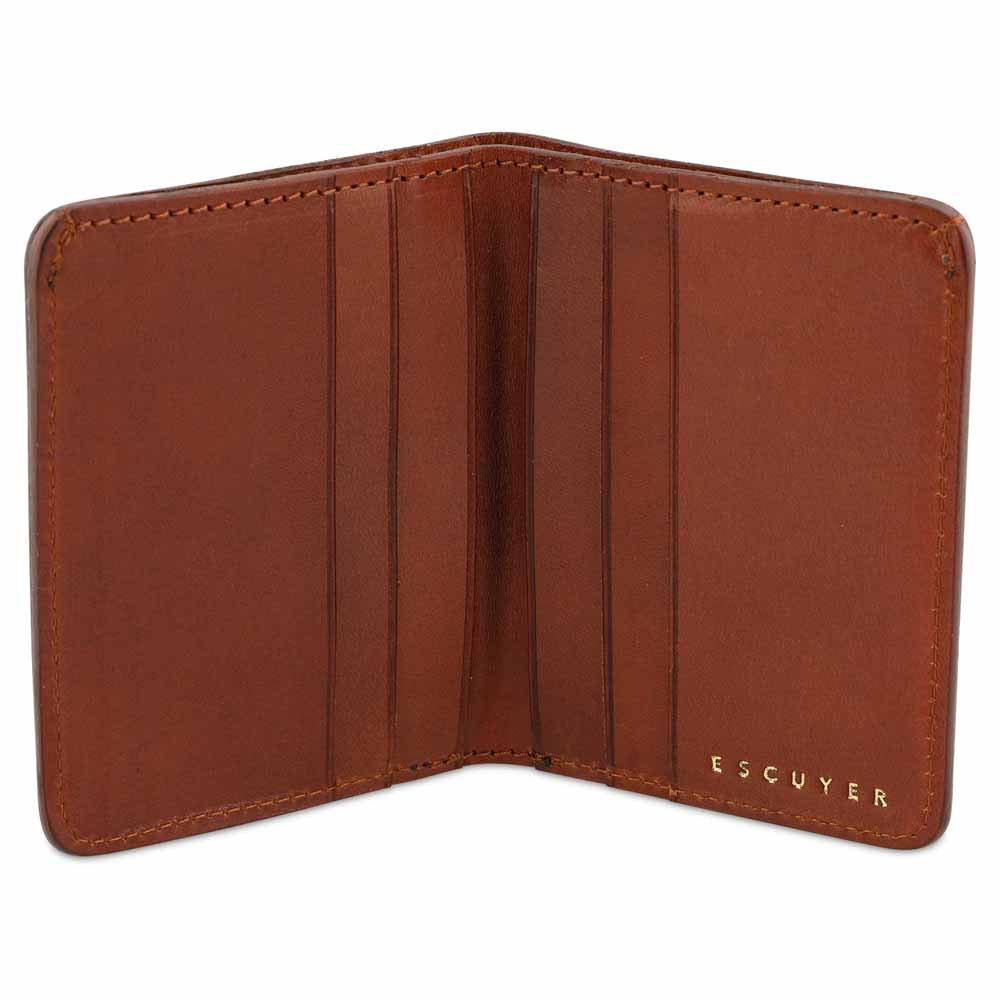 Slim Wallet - Cognac - Escuyer