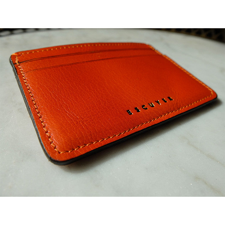 Cardholder - Orange - Escuyer