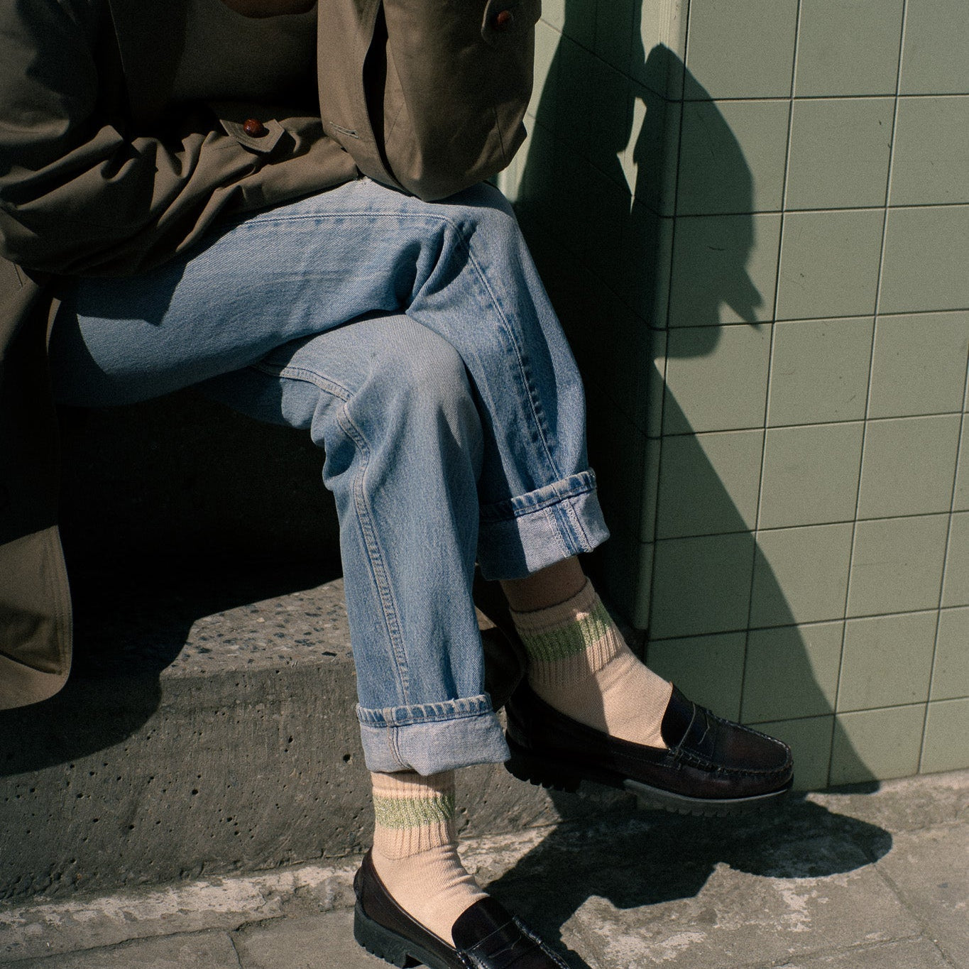 Escuyer socks with loafers — the effortlessly stylish combination for women and men, made in Portugal