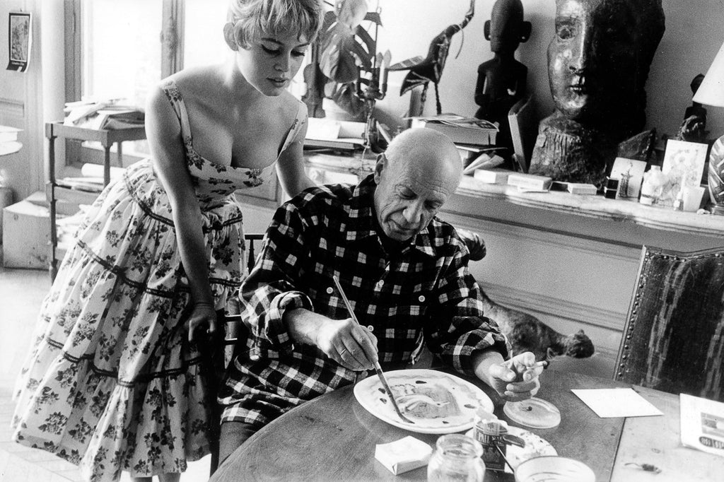 When Brigitte Bardot met Pablo Picasso
