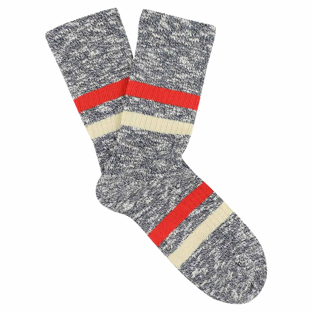 Women Melange Stripes Socks – Escuyer