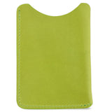 Leather Card Sleeve - Clorofilla