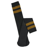 Unisex Tube Socks - Off Black / Cumin - Escuyer
