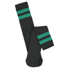 Unisex Tube Socks Off Black Green Made in Portugal