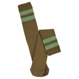 Unisex Tube Socks - Tabac / Green - Escuyer