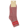 Escuyer-Women-Ankle-Socks-Dark-Rose-Red