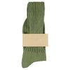 Women Crew Socks Light Khaki made of soft cotton in Portugal