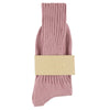 Women Crew Socks Pink made of soft cotton in Portugal