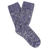 Women Melange Socks - Royal Blue