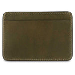 Escuyer blue and khaki cardholder showing two-tone colour layout — handmade in Portugal