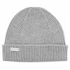 Ribbed Merino Beanie / Light Grey - Escuyer