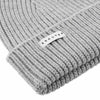 Ribbed Merino Beanie / Light Grey - Escuyer
