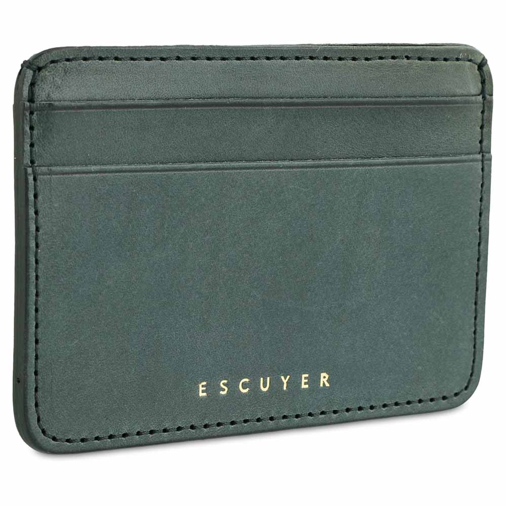 Cardholder - Green - Escuyer